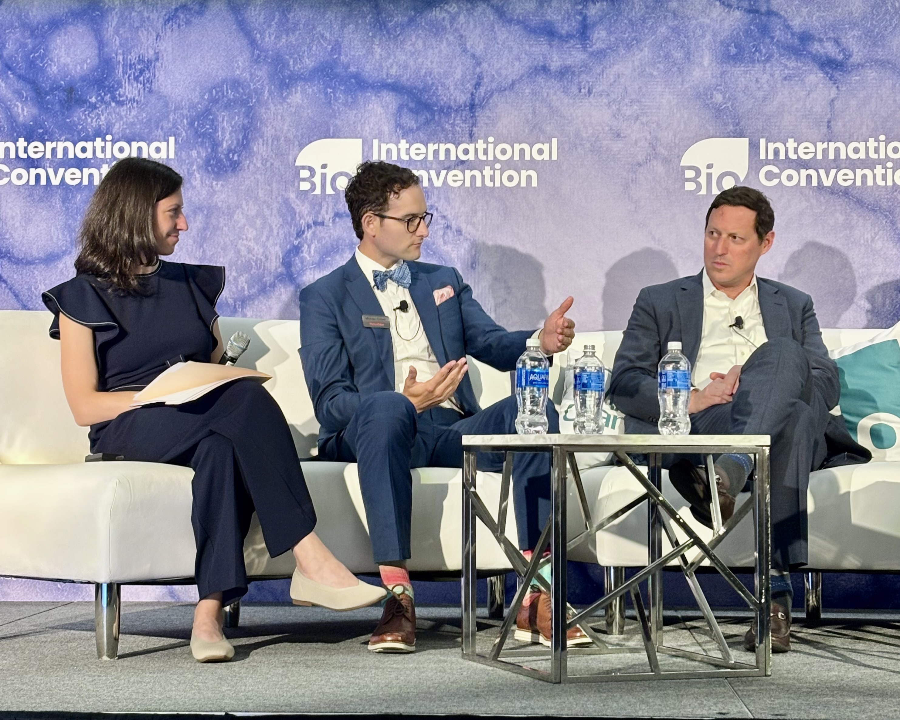 Sharon Gordon (from left), Michael Cohen and Andrew Kaplan.