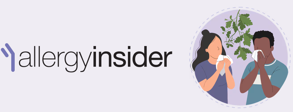 allergy insider logo and CTA