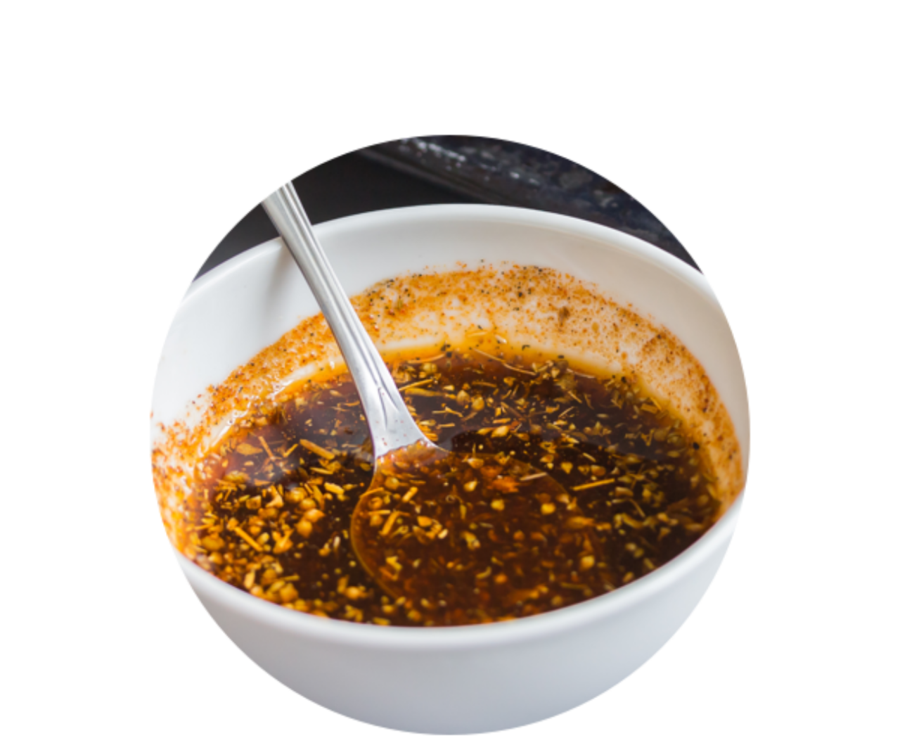 Bowl of marinade  | Peanut allergy triggers
